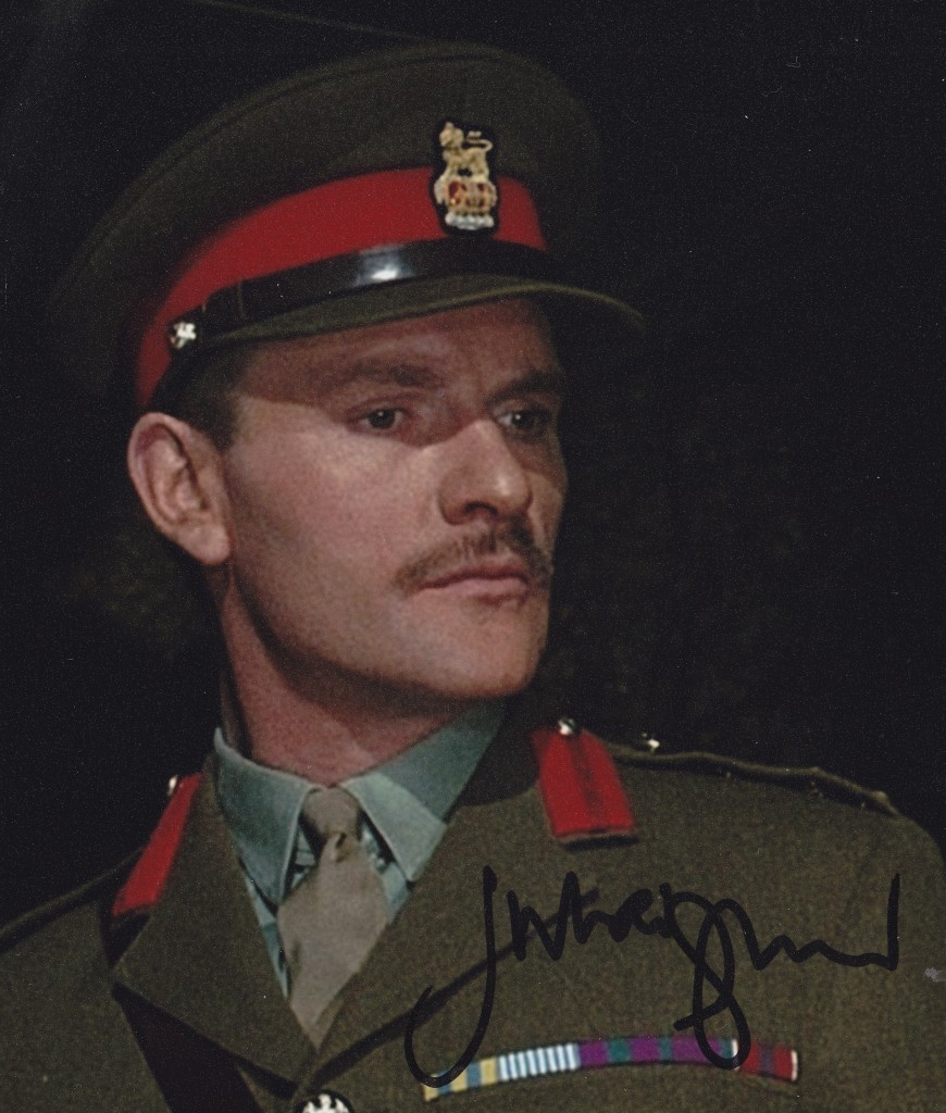 Quatermass  Card clearly signed by Julian Glover 